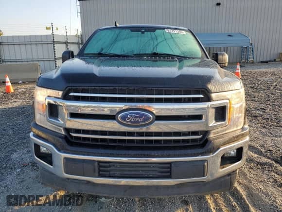 2020 Ford F-150 XL with VIN 1FTEW1C58LFA97533, listed as a Copart auction lot 81291555 with 154,697 mi miles and Salvage title. Bid and sale history available at DreamBid. Image 5.