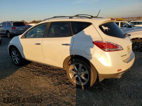 2012 Nissan Murano SL z VIN JN8AZ1MW7CW217968, wystawiony jako Copart lot #82597624 z przebiegiem 230 280 mil mil oraz Szkoda całkowita • Salvage title. Historia ofert i sprzedaży dostępna na DreamBid. Obrazek 2.