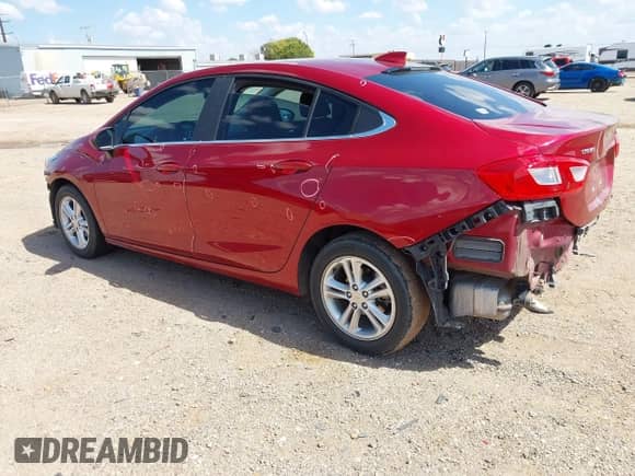 2017 Chevrolet Cruze LT с VIN 3G1BE5SM6HS518019, выставлен на аукционе IAAI как лот 43211656 с пробегом 86 950 миль миль и . История ставок и продаж доступна на DreamBid. Изображение 3.