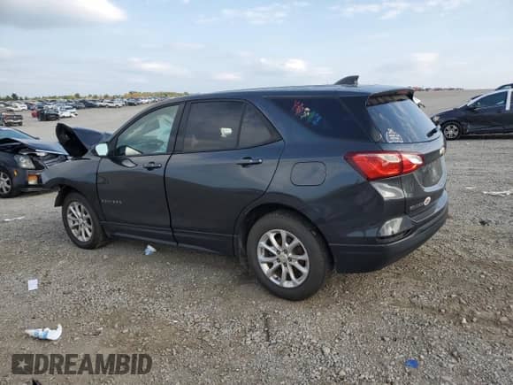 2019 Chevrolet Equinox LS with VIN 3GNAXHEV6KL390196, listed as a Copart auction lot 71568525 with 130,935 mi miles and Salvage title. Bid and sale history available at DreamBid. Image 2.