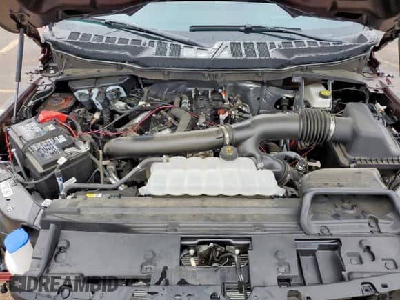 2025 Ford F-150 Lariat с VIN 1FTFW5L8XSFA15404, выставлен на аукционе Copart как лот 58945285 с пробегом 3 454 миль миль и Списание • Salvage title. История ставок и продаж доступна на DreamBid. Изображение 11.