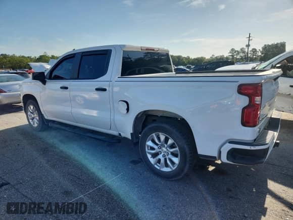 2020 Chevrolet Silverado 1500 Custom with VIN 1GCPWBEK3LZ310016, listed as a Copart auction lot 65266885 with 49,174 mi miles and Salvage title. Bid and sale history available at DreamBid. Image 2.