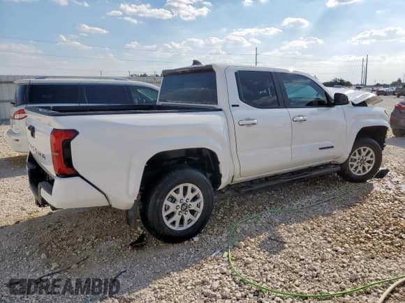 2024 Toyota Tacoma SR5 with VIN 3TMKB5FN9RM012984, listed as a Copart auction lot 81443195 with 16,677 mi miles and Clean title. Bid and sale history available at DreamBid. Image 3.