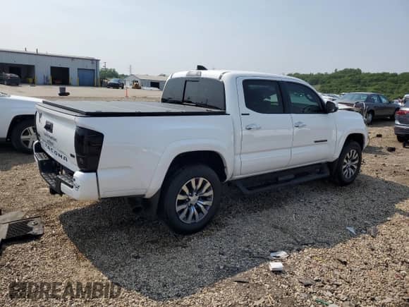 2021 Toyota Tacoma Limited with VIN 3TMGZ5AN3MM444231, listed as a Copart auction lot 59712815 with 53,549 mi miles and Salvage title. Bid and sale history available at DreamBid. Image 3.