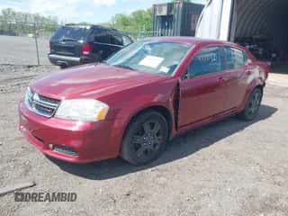 2014 Dodge Avenger SE z VIN 1C3CDZABXEN217107, wystawiony jako IAAI lot #42192702 z przebiegiem 84 428 mil mil oraz . Historia ofert i sprzedaży dostępna na DreamBid. Obrazek 2.