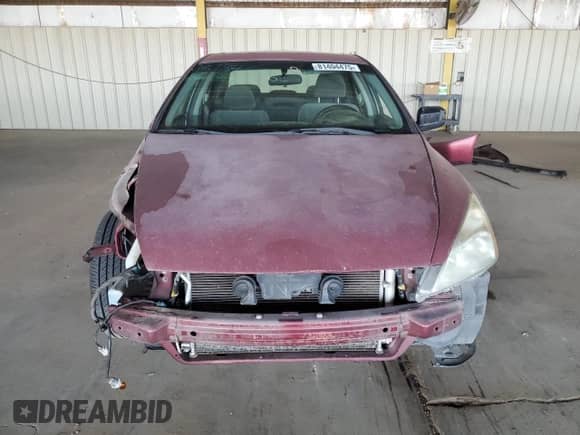 2004 Honda Accord EX with VIN 1HGCM56764A161635, listed as a Copart auction lot 81404475 with 229,218 mi miles and Salvage title. Bid and sale history available at DreamBid. Image 5.