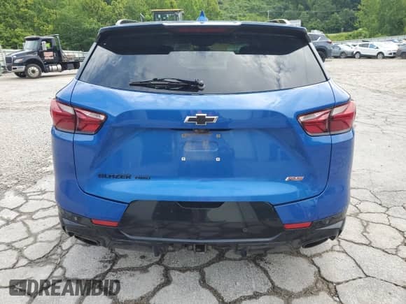 2019 Chevrolet Blazer RS с VIN 3GNKBJRS8KS609322, выставлен на аукционе Copart как лот 64393555 с пробегом 114 296 миль миль и Списание • Salvage title. История ставок и продаж доступна на DreamBid. Изображение 6.