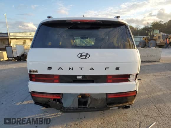 2024 Hyundai Santa Fe Calligraphy с VIN 5NMP54GLXRH049307, выставлен на аукционе Copart как лот 78404014 с пробегом 9 737 миль миль и Списание • Salvage title. История ставок и продаж доступна на DreamBid. Изображение 6.