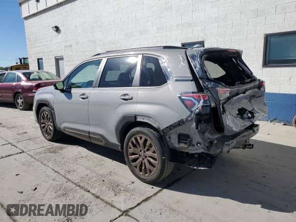 2025 Subaru Forester Special Sports z VIN JF2SLDHC9SH555590, wystawiony jako Copart lot #81790935 z przebiegiem 6 761 mil mil oraz Szkoda całkowita • Salvage title. Historia ofert i sprzedaży dostępna na DreamBid. Obrazek 2.