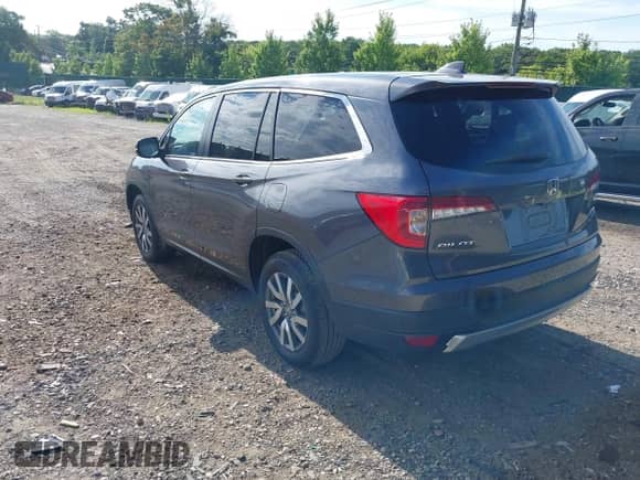 2019 Honda Pilot EX with VIN 5FNYF6H30KB099300, listed as a IAAI auction lot 42778386 with 35,034 mi miles and . Bid and sale history available at DreamBid. Image 3.