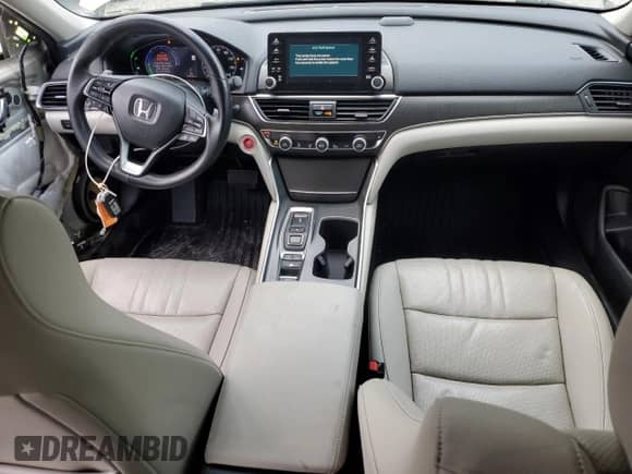 2019 Honda Accord EX-L with VIN 1HGCV3F55KA003316, listed as a Copart auction lot 82602445 with 133,714 mi miles and Salvage title. Bid and sale history available at DreamBid. Image 8.