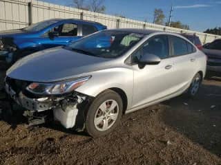 2018 Chevrolet Cruze LS with VIN 1G1BC5SMXJ7193305, listed as a Copart auction lot 85277595 with 49,660 mi miles and Clean title. Bid and sale history available at DreamBid. Image 1.