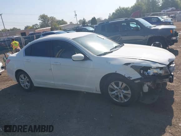 2010 Honda Accord LX-P with VIN 1HGCP2F44AA068345, listed as a IAAI auction lot 43186241 with 129,963 mi miles and . Bid and sale history available at DreamBid. Image 14.