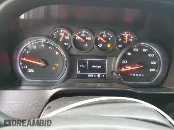 2021 GMC Sierra 1500 with VIN 1GTR8AEHXMZ171957, listed as a Copart auction lot 87154394 with 90,898 mi miles and Salvage title. Bid and sale history available at DreamBid. Image 9.