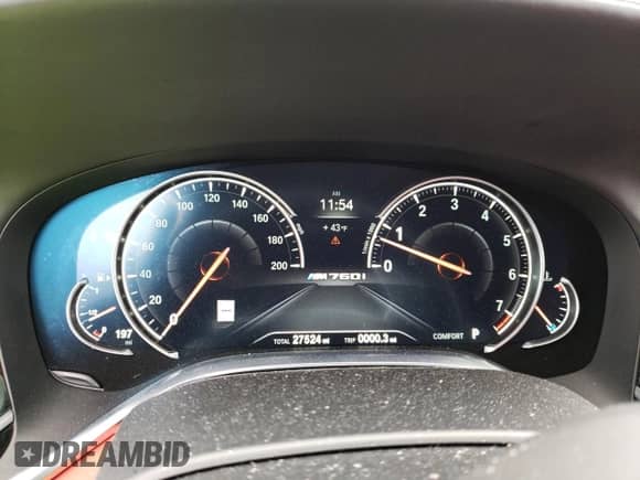 2018 BMW 7 Series M760i xDrive с VIN WBA7H6C55JG614811, выставлен на аукционе Copart как лот 44707433 с пробегом 27 542 миль миль и . История ставок и продаж доступна на DreamBid. Изображение 9.