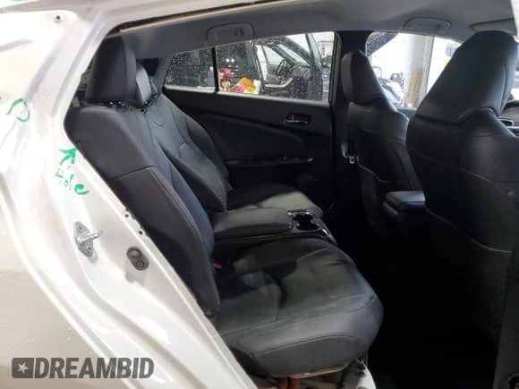 2018 Toyota Prius Plus with VIN JTDKARFP8J3074202, listed as a Copart auction lot 68946305 with 120,666 mi miles and Salvage title. Bid and sale history available at DreamBid. Image 10.