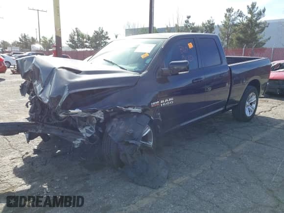 2014 Ram 1500 Sport with VIN 1C6RR6HTXES458906, listed as a IAAI auction lot 41411167 with Not provided miles and . Bid and sale history available at DreamBid. Image 22.