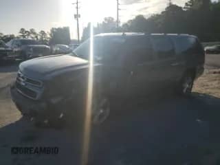 2008 Chevrolet Suburban LTZ with VIN 3GNFC16068G166360, listed as a Copart auction lot 71179695 with 245,635 mi miles and Salvage title. Bid and sale history available at DreamBid. Image 1.