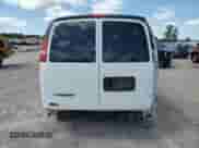 2013 Chevrolet Express Passenger LT with VIN 1GAZG1FG9D1189947, listed as a Copart auction lot 54183165 with 84,745 mi miles and Salvage title. Bid and sale history available at DreamBid. Image 6.