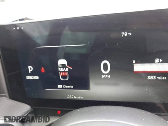 2025 Nissan Kicks SR with VIN 3N8AP6DB9SL341065, listed as a IAAI auction lot 42451953 with 4,874 mi miles and . Bid and sale history available at DreamBid. Image 7.