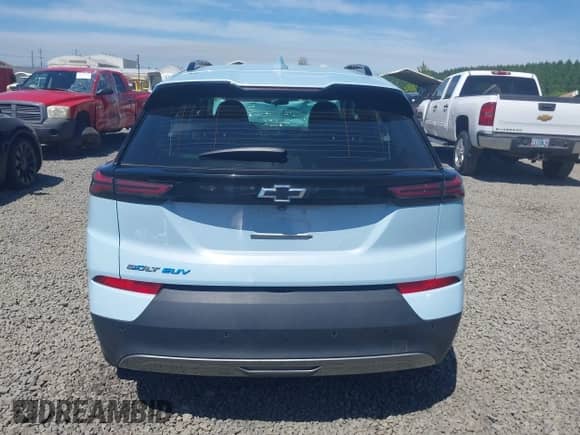 2022 Chevrolet Bolt EUV LT with VIN 1G1FY6S05N4109761, listed as a IAAI auction lot 42227481 with 58,392 mi miles and . Bid and sale history available at DreamBid. Image 16.