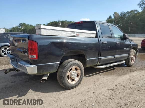2006 Dodge 2500 ST with VIN 3D7KR28C96G287177, listed as a Copart auction lot 82641485 with 189,219 mi miles and Clean title. Bid and sale history available at DreamBid. Image 3.