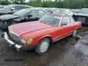 1983 Mercedes-Benz 380 SL with VIN WDBBA45A5DB022728, listed as a Copart auction lot 67507985 with 167,150 mi miles and Non repairable. Bid and sale history available at DreamBid. Image 1.