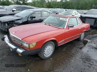 1983 Mercedes-Benz 380 SL with VIN WDBBA45A5DB022728, listed as a Copart auction lot 67507985 with 167,150 mi miles and Non repairable. Bid and sale history available at DreamBid. Image 1.