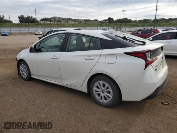 2019 Toyota Prius L Eco с VIN JTDKARFU4K3088296, выставлен на аукционе Copart как лот 81514795 с пробегом 62 424 миль миль и Списание • Salvage title. История ставок и продаж доступна на DreamBid. Изображение 2.