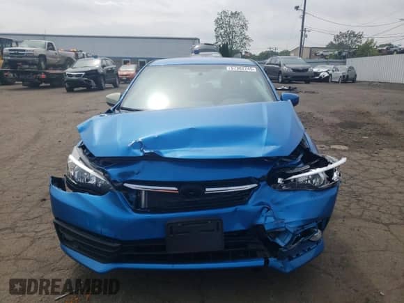 2022 Subaru Impreza Premium z VIN 4S3GKAV63N3611111, wystawiony jako Copart lot #57362745 z przebiegiem 36 900 mil mil oraz Szkoda całkowita • Salvage title. Historia ofert i sprzedaży dostępna na DreamBid. Obrazek 5.