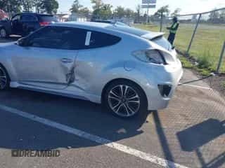 2016 Hyundai Veloster Turbo Rally Edition with VIN KMHTC6AE1GU264442, listed as a IAAI auction lot 43174474 with 120,675 mi miles and . Bid and sale history available at DreamBid. Image 6.