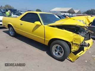 1986 Chevrolet El Camino SS z VIN 3GCCW80H0GS914932, wystawiony jako IAAI lot #43215903 z przebiegiem 341 830 mil mil oraz . Historia ofert i sprzedaży dostępna na DreamBid. Obrazek 1.