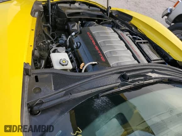 2018 Chevrolet Corvette 3LT с VIN 1G1YF3D70J5104401, выставлен на аукционе Copart как лот 76174614 с пробегом Не указан миль и На запчасти • Non repairable. История ставок и продаж доступна на DreamBid. Изображение 11.