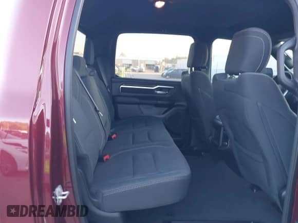 2024 Ram 1500 Big Horn with VIN 1C6SRFMT0RN209266, listed as a IAAI auction lot 43424594 with 25,117 mi miles and . Bid and sale history available at DreamBid. Image 8.