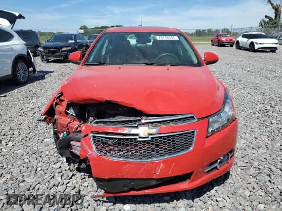 2012 Chevrolet Cruze 2LT with VIN 1G1PG5SC4C7407046, listed as a Copart auction lot 70748565 with 62,938 mi miles and Salvage title. Bid and sale history available at DreamBid. Image 5.