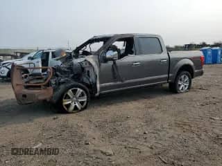 2019 Ford F-150 XL with VIN 1FTFW1E15KFB28248, listed as a Copart auction lot 59356865 with Not provided miles and Salvage title. Bid and sale history available at DreamBid. Image 1.