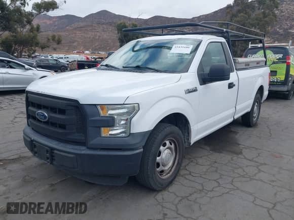 2016 Ford F-150 XL with VIN 1FTMF1C81GKE25152, listed as a IAAI auction lot 43431686 with 196,512 mi miles and . Bid and sale history available at DreamBid. Image 2.