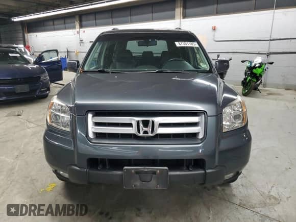 2006 Honda Pilot EX-L with VIN 2HKYF18566H506774, listed as a Copart auction lot 87301165 with 224,228 mi miles and Clean title. Bid and sale history available at DreamBid. Image 5.