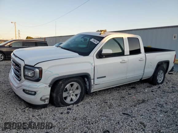 2018 GMC Sierra 1500 z VIN 1GTR1LEC3JZ341513, wystawiony jako Copart lot #77564244 z przebiegiem 56 873 mil mil oraz Szkoda całkowita • Salvage title. Historia ofert i sprzedaży dostępna na DreamBid. Obrazek 1.