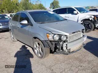 2015 Chevrolet Sonic LTZ with VIN 1G1JE5SB2F4195174, listed as a IAAI auction lot 43455550 with 146,041 mi miles and . Bid and sale history available at DreamBid. Image 1.
