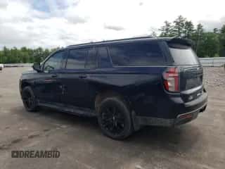 2021 Chevrolet Suburban RST with VIN 1GNSKEKT4MR413183, listed as a Copart auction lot 56549113 with 22,694 mi miles and . Bid and sale history available at DreamBid. Image 2.