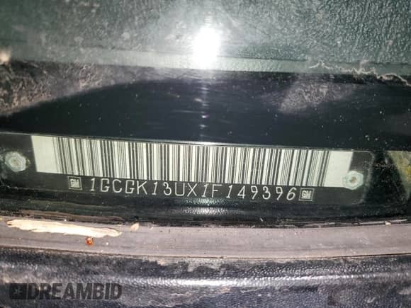 2001 Chevrolet Silverado 1500HD LS с VIN 1GCGK13UX1F149396, выставлен на аукционе Copart как лот 51844445 с пробегом 121 588 миль миль и Чистый • Clean title. История ставок и продаж доступна на DreamBid. Изображение 12.