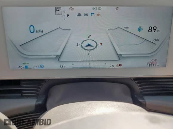 2023 Hyundai Ioniq 5 SEL с VIN KM8KNDAF2PU168869, выставлен на аукционе Copart как лот 69319795 с пробегом 18 213 миль миль и Списание • Salvage title. История ставок и продаж доступна на DreamBid. Изображение 9.