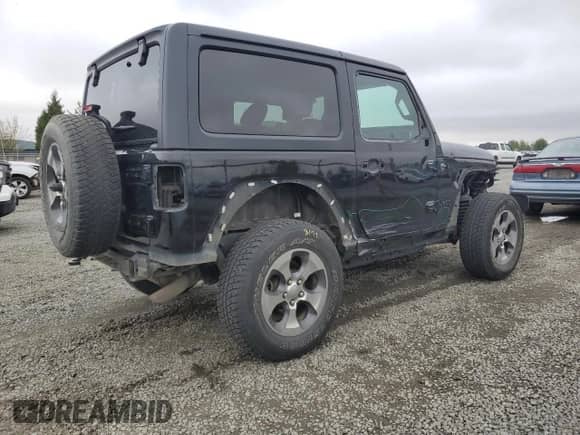 2021 Jeep Wrangler Willys с VIN 1C4GJXAN0MW761080, выставлен на аукционе Copart как лот 80141745 с пробегом 113 796 миль миль и Списание • Salvage title. История ставок и продаж доступна на DreamBid. Изображение 3.