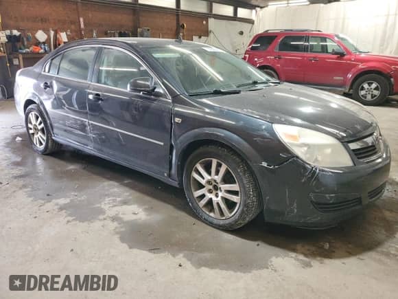 2008 Saturn Aura XE with VIN 1G8ZS57N68F230130, listed as a Copart auction lot 71463654 with 176,063 mi miles and Salvage title. Bid and sale history available at DreamBid. Image 4.