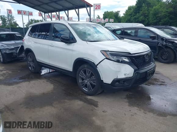 2021 Honda Passport EX-L с VIN 5FNYF8H54MB041738, выставлен на аукционе IAAI как лот 42310470 с пробегом 52 409 миль миль и . История ставок и продаж доступна на DreamBid. Изображение 1.