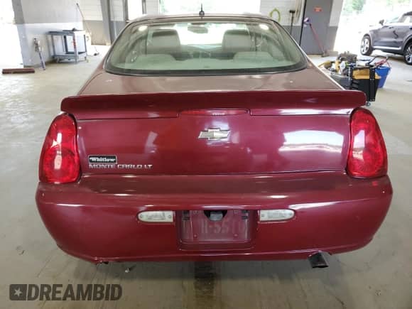 2006 Chevrolet Monte Carlo LT 3.9L с VIN 2G1WK151X69363084, выставлен на аукционе Copart как лот 59314794 с пробегом 171 433 миль миль и Списание • Salvage title. История ставок и продаж доступна на DreamBid. Изображение 6.