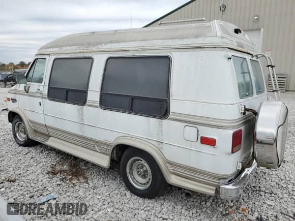 1991 Chevrolet Sportvan с VIN 1GBEG25K9M7125247, выставлен на аукционе Copart как лот 75549674 с пробегом 108 756 миль миль и Чистый • Clean title. История ставок и продаж доступна на DreamBid. Изображение 2.