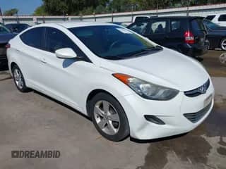2013 Hyundai Elantra GLS with VIN 5NPDH4AE4DH393232, listed as a IAAI auction lot 43148339 with 151,629 mi miles and . Bid and sale history available at DreamBid. Image 1.