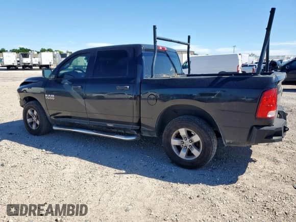 2018 Ram 1500 Tradesman z VIN 3C6RR6KG2JG225504, wystawiony jako Copart lot #56739575 z przebiegiem 137 272 mil mil oraz Szkoda całkowita • Salvage title. Historia ofert i sprzedaży dostępna na DreamBid. Obrazek 2.